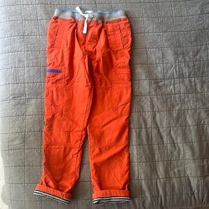 Boden lined drawstring cargo pants